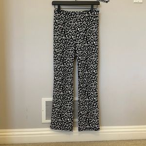 Leith Cheetah Fit and Flair Pant